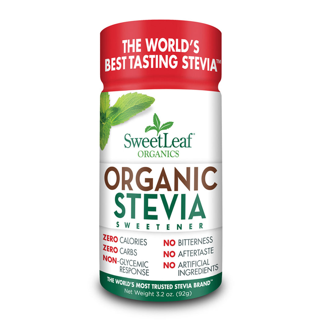 Sweet Leaf Stevia Organic Powder 92 G | محلي بديل السكر ستيفيا العضوي بودر 92 جرام