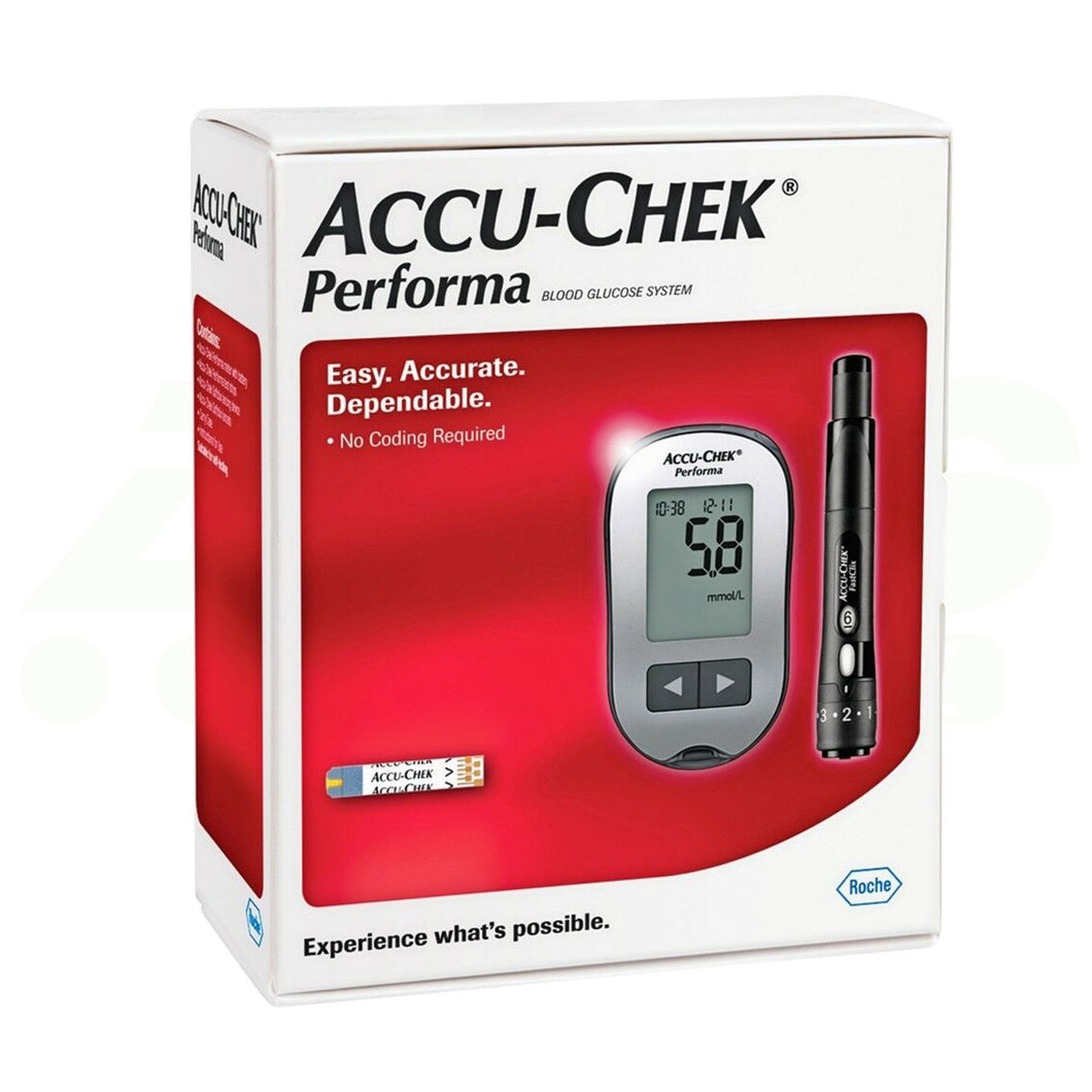 ACCU CHEK  PERFORMA METER MMOL/L | أكيو تشيك بيرفورما (مليمول/لتر) جهاز فحص السكر بالدم