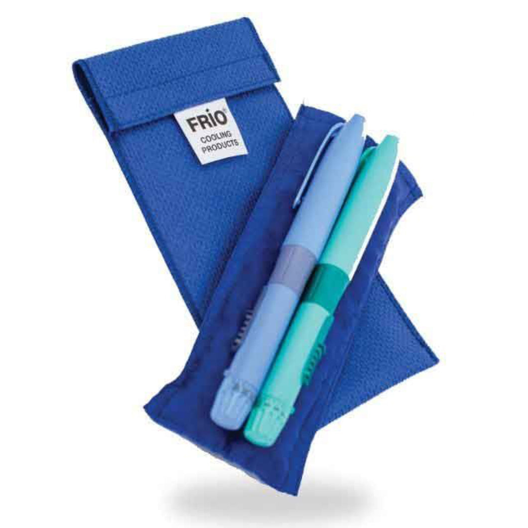 Frio Duo Cooling Case Blue | حافظة فريو لأقلام الأنسولين الحجم الثنائي اللون الأزرق
