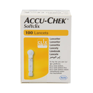 ACCU-CHEK SOFT CLIX ( 100 LANCETS ) | أكيو تشيك سوفت كليكس ( 100 إبرة وخز )
