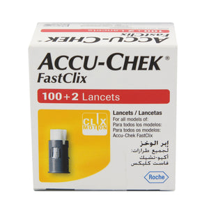 ACCU-CHEK FAST CLIX (102 LANCETS ) | أكيو تشيك فاست كليكس - 102 إبرة وخز